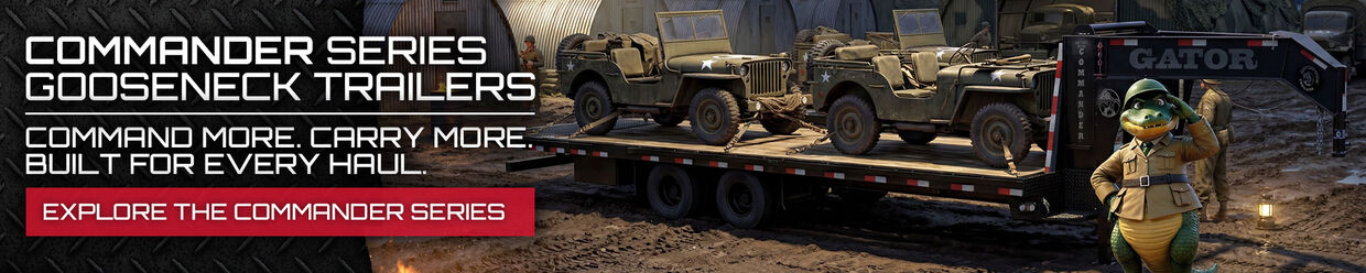 Commander Series Gooseneck Trailers
